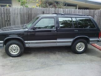 1993 chevrolet s10 blazer lt sport utility 4-door 4.3l