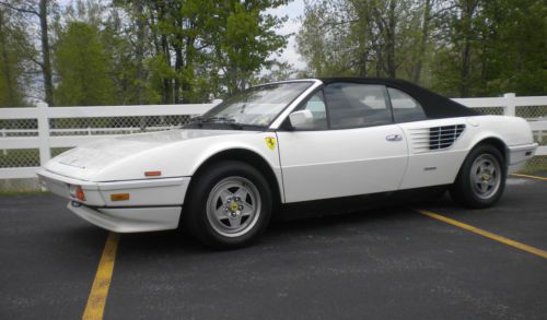1985 ferrari mondial  meticulously maintained with service records!