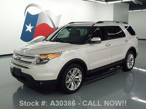 2011 ford explorer limited dual sunroof leather nav 40k texas direct auto