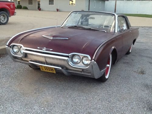 1961, classic, thunderbird, rat rod, antique, collectable, cruiser