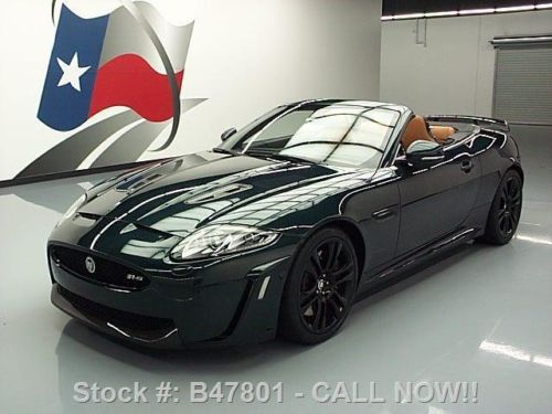 2012 jaguar xk r-s convertible supercharged nav 12k mi texas direct auto