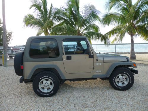 2006 tj jeep wrangler x low miles 60k