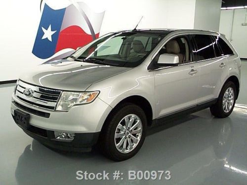 2009 ford edge ltd awd htd leather pano sunroof 61k mi texas direct auto