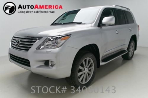 2011 lexus lx 570 4x4 12k mi. rearcam sunroof nav vent seat one owner cln carfax