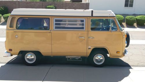 1979 westfalia campmobile deluxe pop-top 2.0 dual 40 idf carbs