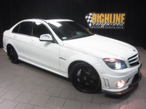 2008 mercedes c63amg, only 19k miles, 450hp 6.2l v8, multimedia package, 1-owner