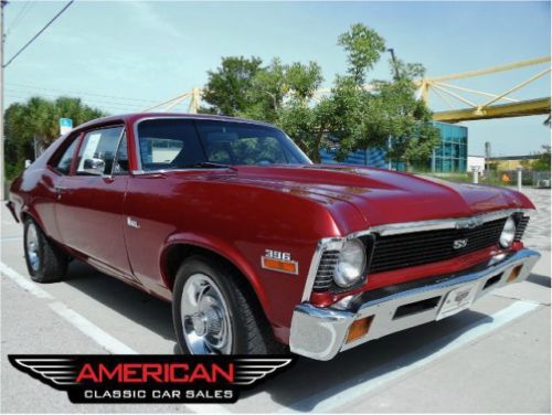 1971 nova ss396 clone 4 speed manual extra clean over $10k in upgrades. florida