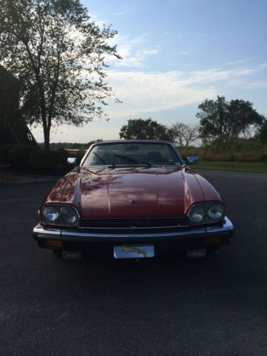 1988 jaguar xjs hess &amp; eisenhardt convertible 2-door 5.3l v12