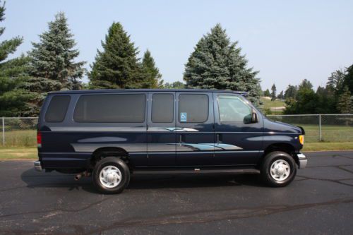 2002 Ford Econoline E-350 Side Entry Access  Wheelchair Accessible Handicap Van, image 12
