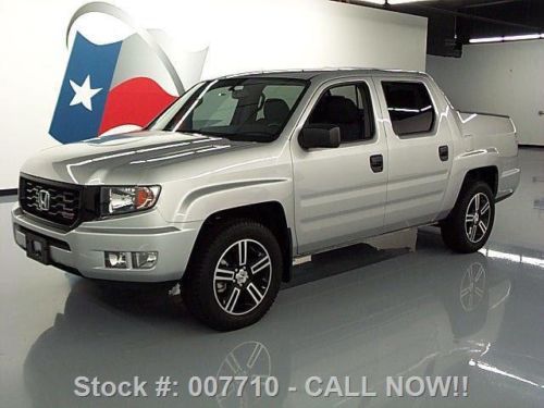 2013 honda ridgeline sport crew cab 4x4 rear cam 5k mi texas direct auto