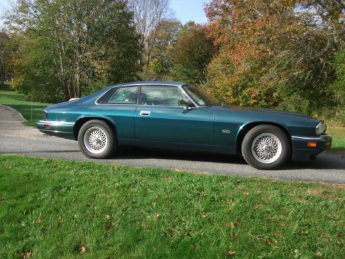 1994 jaguar xjs with 72,000 miles, 6 cylinder, metallic green, excellent shape