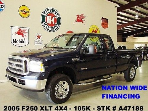 2005 f250 xlt super-cab 4x4,diesel,cloth,bedliner,17in wheels,105k,we finance!!