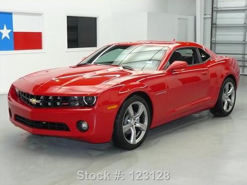 2012 chevy camaro lt rs v6 auto xenons 20" wheels 7k mi texas direct auto