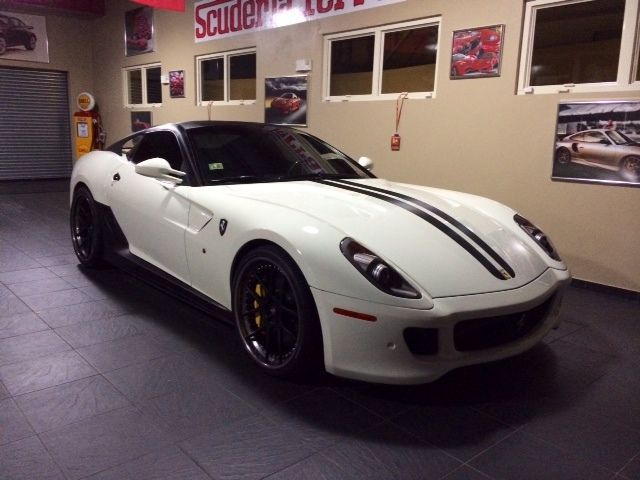 2011 ferrari 599 white