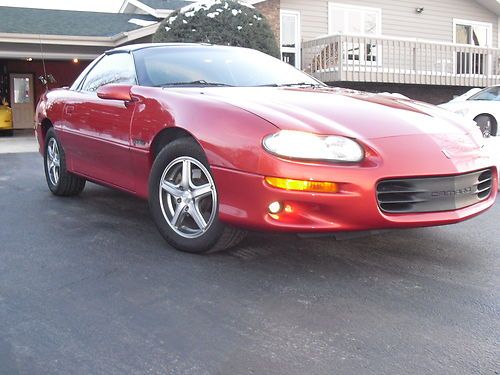 2002 chevrolet camaro z28 coupe 2-door 5.7l super rare sunset orange metallic!!!