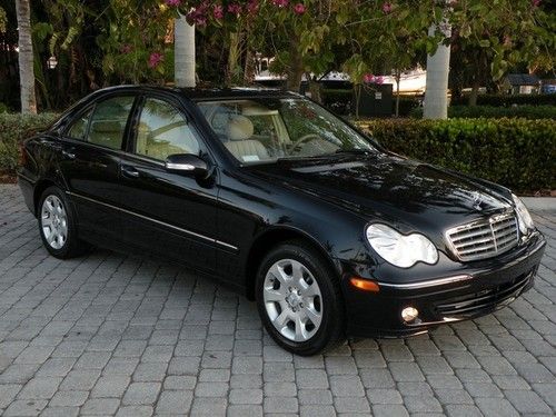 05 c240 4matic automatic sedan sunroof heated seats leather 1 fl owner new tires