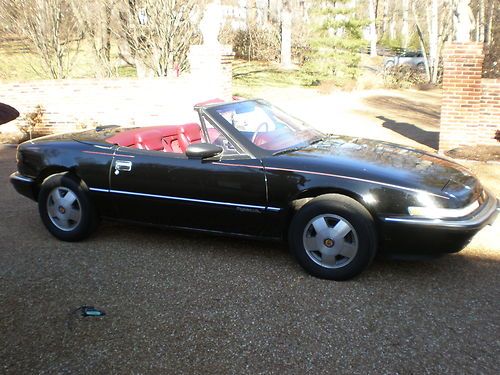 Buick reatta convertible-black-collector quality-no reserve-low miles -original