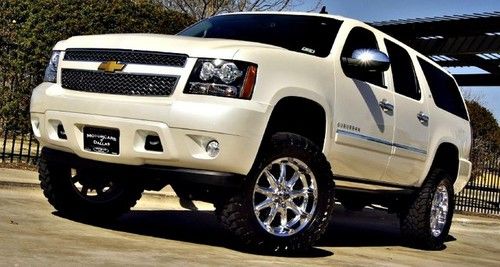 2012 chevrolet suburban ltz navigation magna supercharger ginch lift 1 owner