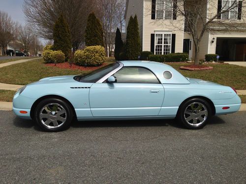 2003 ford thunderbird premium convertible 2-door 3.9l 130a package