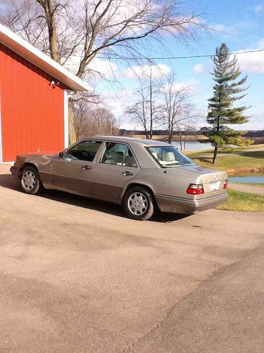 Mercedes,gold mist metallic, one owner, 2nd low mi diesel engine, 4 door sedan