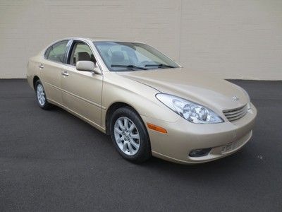 2004 lexus es 330 &lt;no reserve&gt; leather 3.3l v6 engine navi &lt;wood trim&gt; look!!!