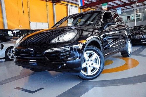 13 porsche cayenne awd diesel 133-miles sport-chrono bose nav roof pdc rear-cam