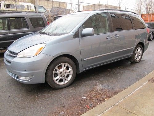 2005 toyota sienna xle limited clean title, sandy flood vehicle, clean title