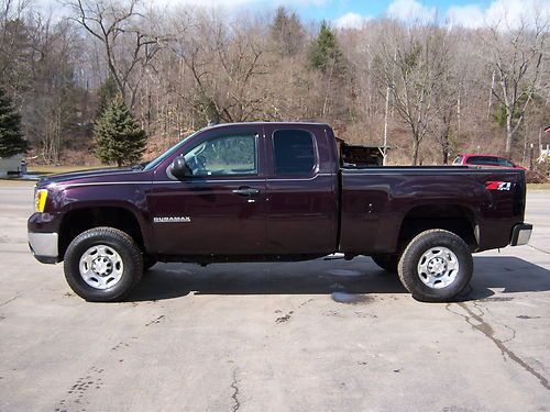 2008 gmc sierra 2500 hd sle extended cab pickup 4-door 6.6l duramax,new tires