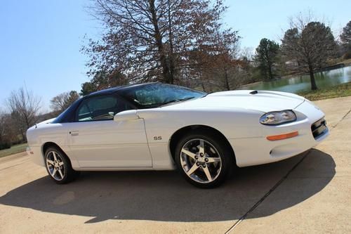 2002 chevrolet camaro z28 ss 1 owner 21k miles ls6 &amp; slp upgrades like new clean