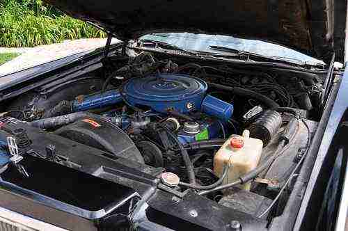 1975 LINCOLN 4DR TOWN CAR TRIPLE BLACK W/ LEATHER, US $12,000.00, image 3