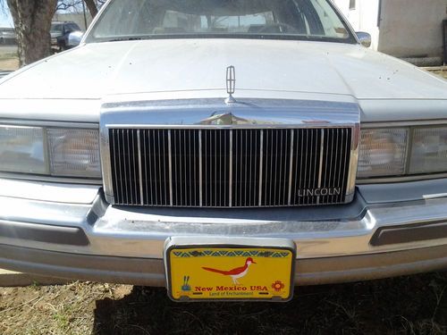 1991 lincoln town car base limousine 4-door 4.6l