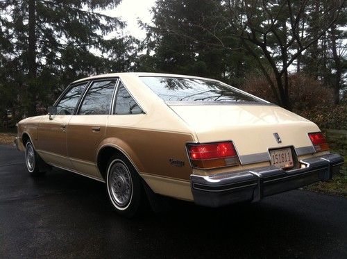 Century aeroback sedan. great original survivor! very rare! 305 v8! two-tone!