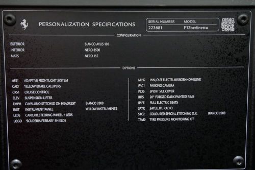 2017 Ferrari F12 Berlinetta, US $201,675.00, image 14