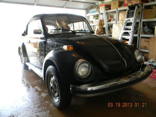 1979 volkswagen super beetle base convertible 2-door 1.6l