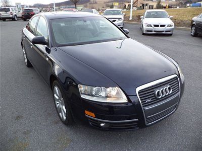 06 audi a6 quattro leather bose heated seats 6 disc power seats moonroof wood