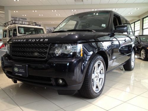 Black/black 4x4 range rover navigation touch screen push button harman/kardon