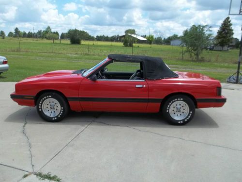 1979 capri convertible/mustang