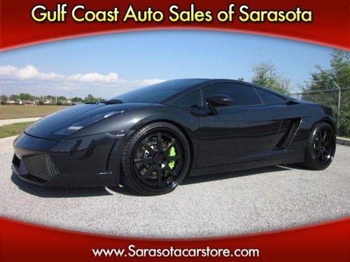 2004 lamborghini gallardo awd! $25k in upgrades! custom exhaust! carbon fiber!