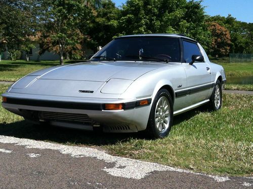 1985 mazda rx-7 gsl-se coupe 2-door 1.3l turbo