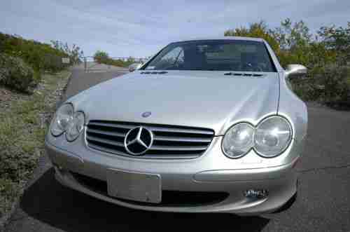 2003 Mercedes-Benz SL500 Base Convertible 2-Door 5.0L Beautiful, Adult Owned, image 2