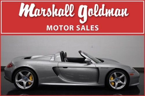 2004 porsche carrera gt silver/grey only 1467 miles, fresh service, clutch30.2mm