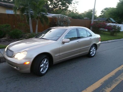 2002 mercedes c240w sedan * 81,000 miles * no accidents