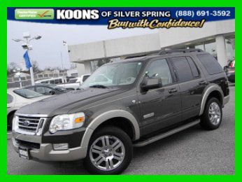 2008 ford explorer eddie bauer, 4x4, moonroof, rare!!! low miles!!!! suv