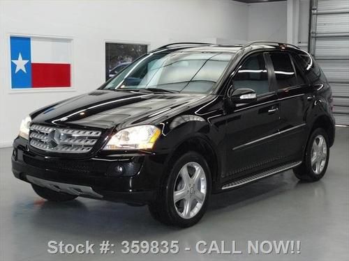 2008 mercedes-benz ml350 4matic awd p1 sunroof nav 55k texas direct auto