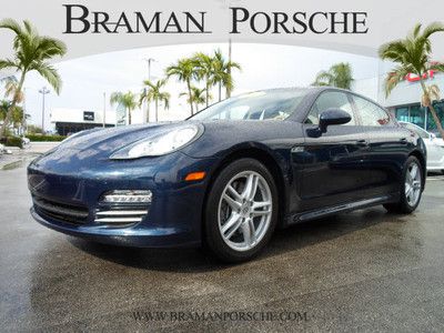 Panamera 4 certified nav bluetooth xm radio heated/vent seats bose rev camera