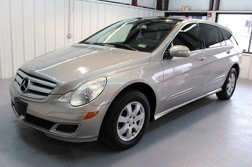 2007 mercedes benz r-class 4wd 4dr 3.5l nav panorama roof dvd