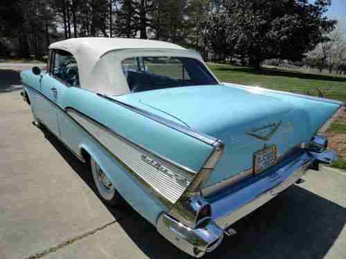 1957 Chevrolet Bel Air Convertible, image 7