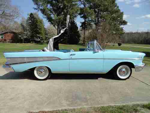 1957 Chevrolet Bel Air Convertible, image 8