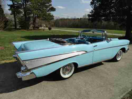 1957 Chevrolet Bel Air Convertible, image 11