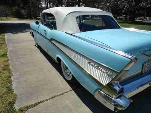 1957 Chevrolet Bel Air Convertible, image 12